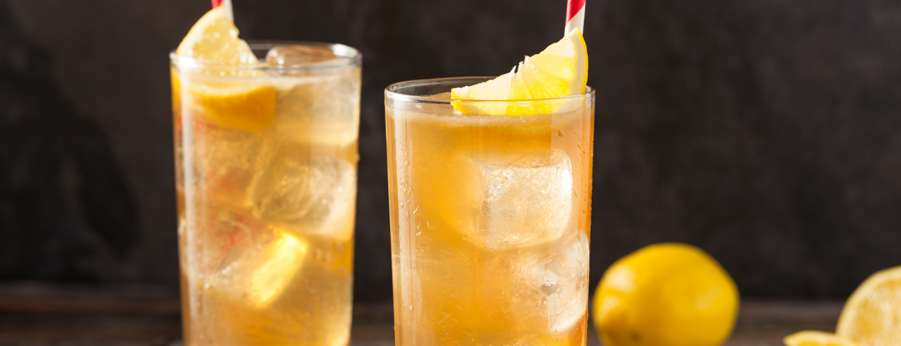 GIN & TEA ΜΕ ΤΟΠ ΚΡΕΜΑ ΒΑΛΣΑΜΙΚΟΥ ΜΟΥΣΤΑΡΔΑ